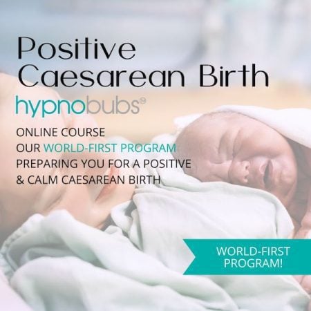 Hypnobubs Positive Caesarean Birth Online Course (by Hypnobirthing Australia™)